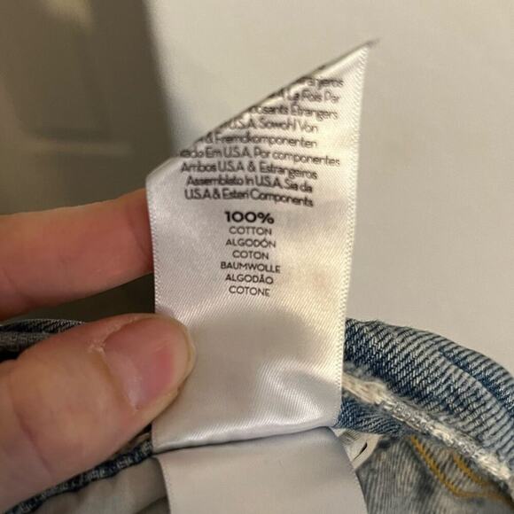 MOTHER The Huffy Skimp High Waist Straight Jeans Hotter on the Other Side 30 - Picture 11 of 12